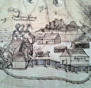 Daniel Flach | Grubengrundriß 1661 | Ausschnitt